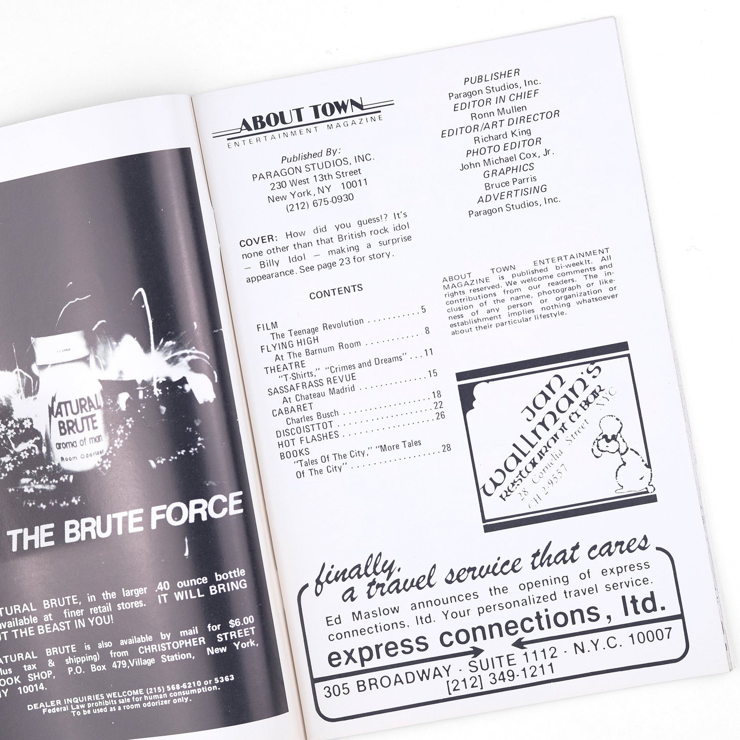 MULLEN, Ronn, editor in chief; Richard King, editor/art director