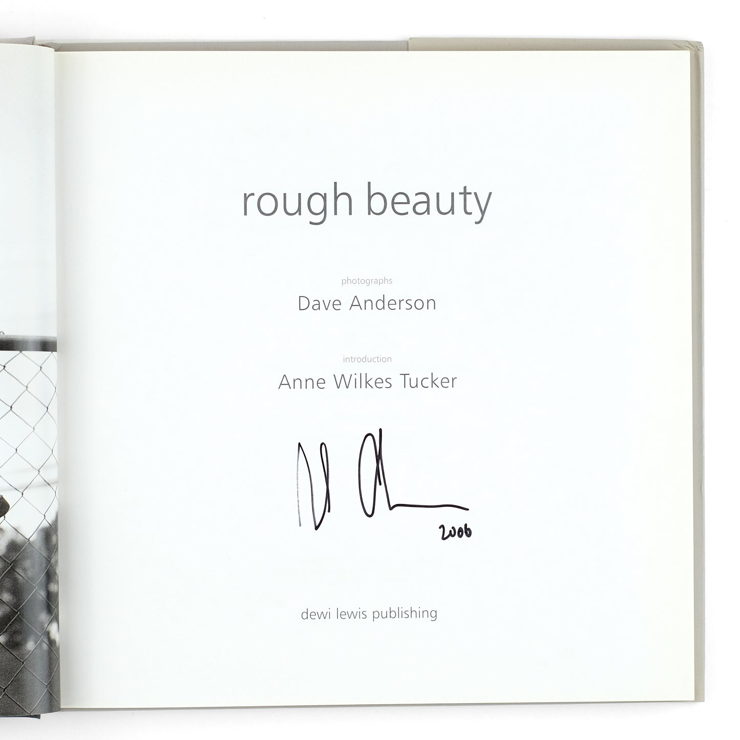 ANDERSON, Dave; Anne Wilkes Tucker, intro.