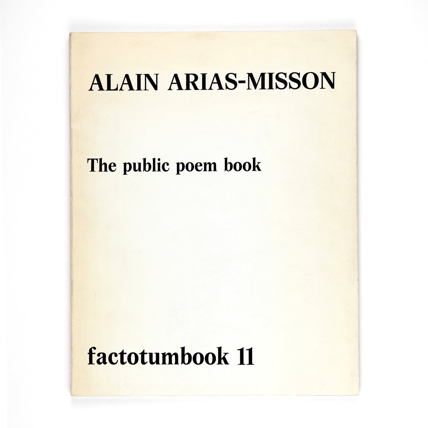 ARIAS-MISSON, Alain
