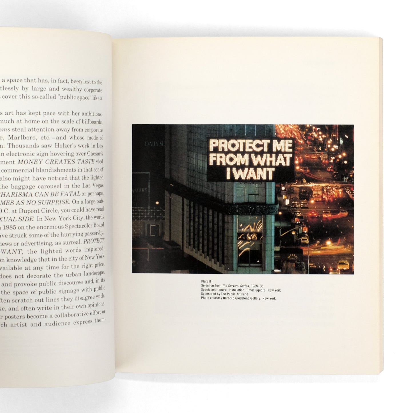 HOLZER, Jenny; Michael Auping, text