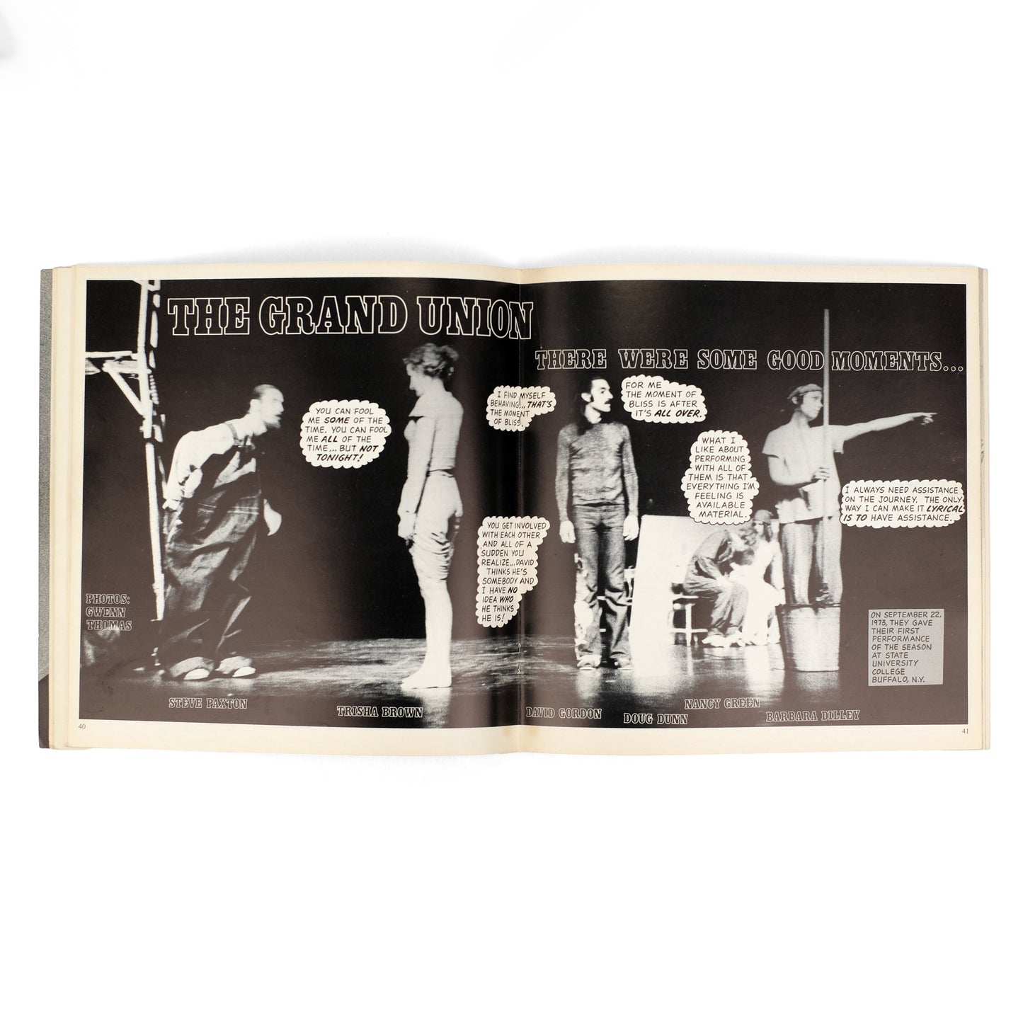 BÉAR, Liza, ed; Willoughby Sharp, publisher