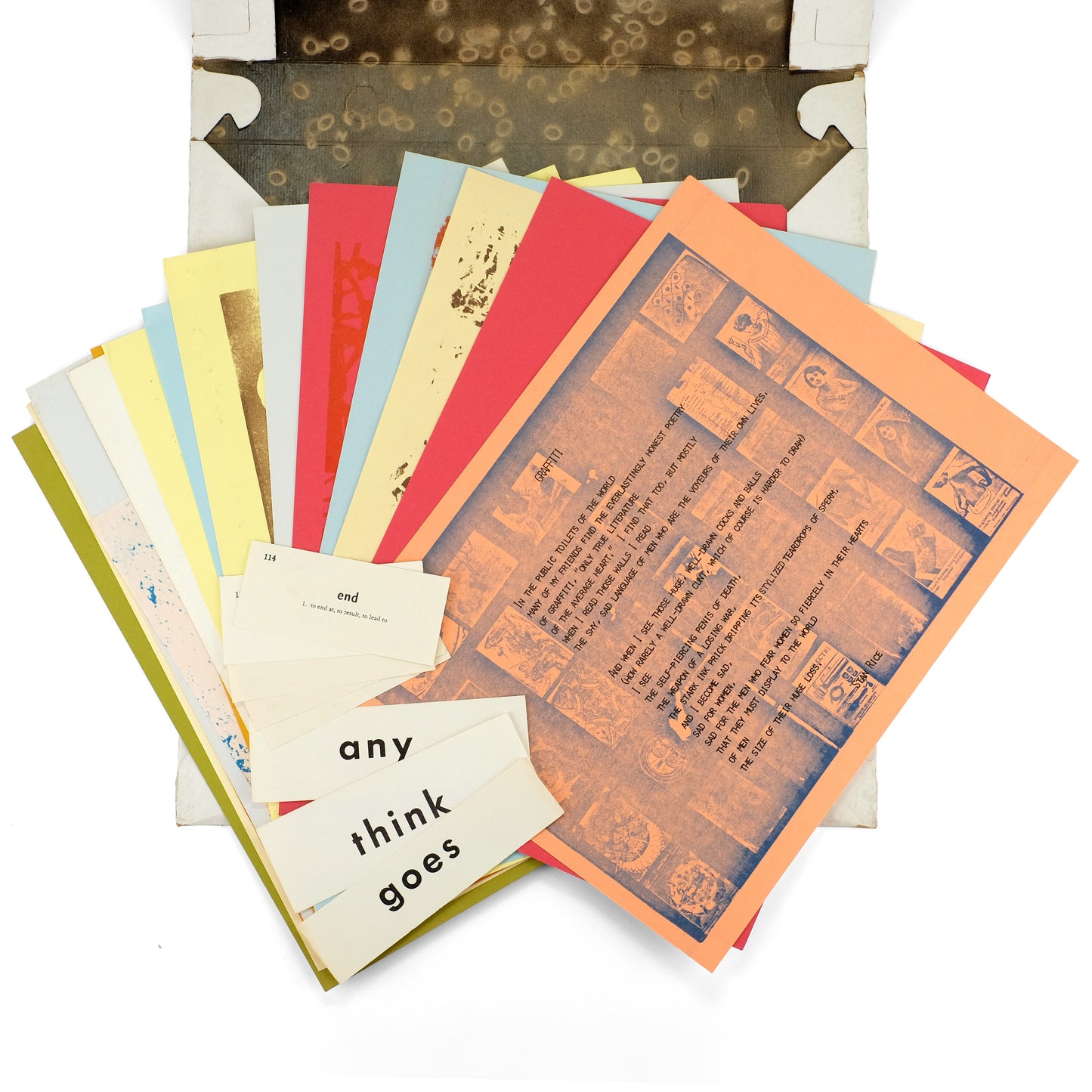 BUKOWSKI, Charles, and Gary Snyder, contributors; Allen Schiller and Geoff Young, eds.