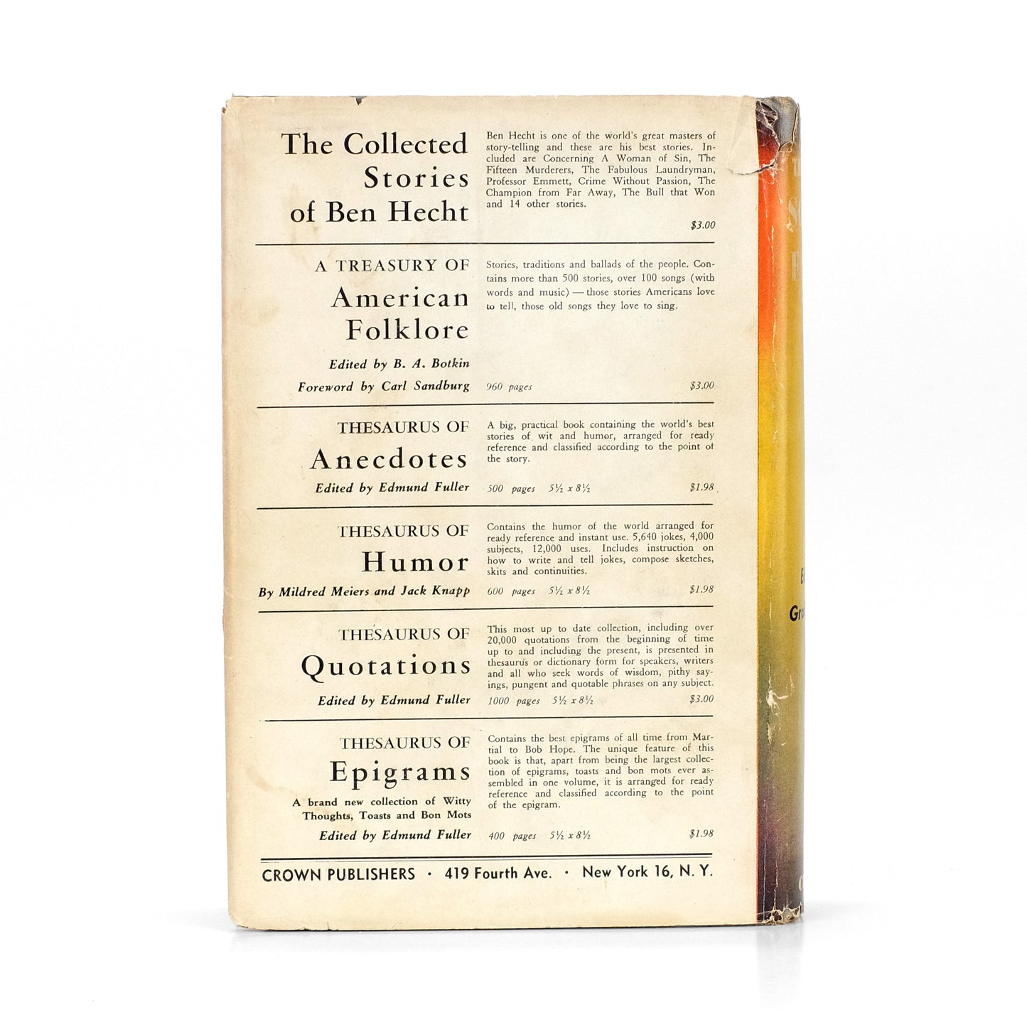 CONKLIN, Groff, ed; John W. Campbell, preface