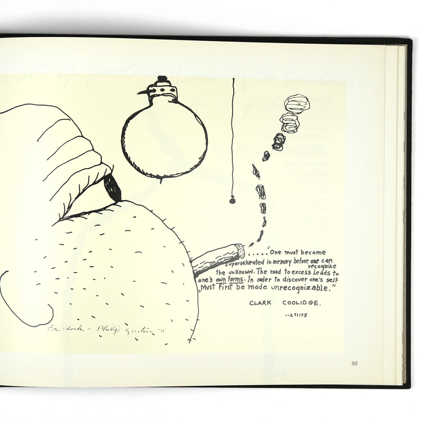 COOLIDGE, Clark, and Philip Guston