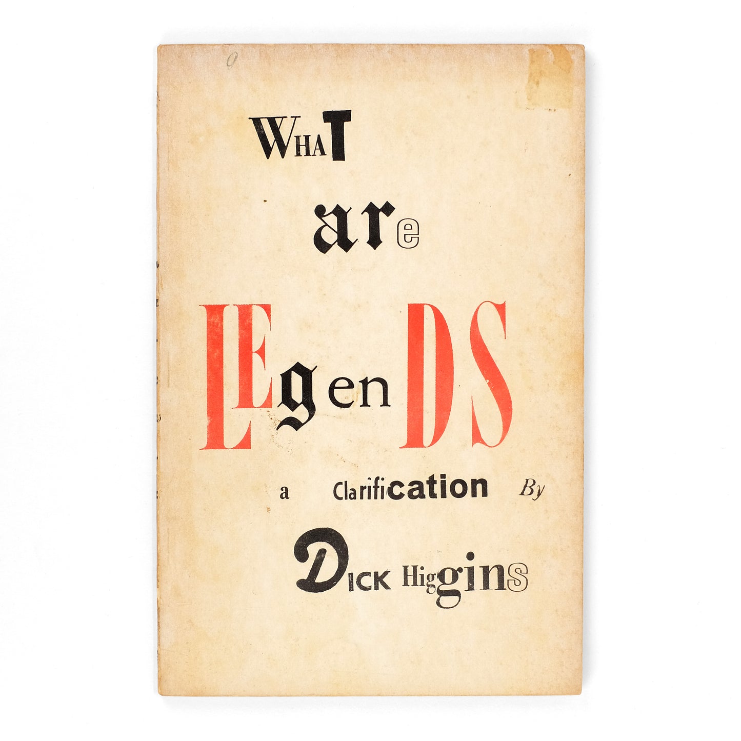 HIGGINS, Dick; Bern Porter, illus.