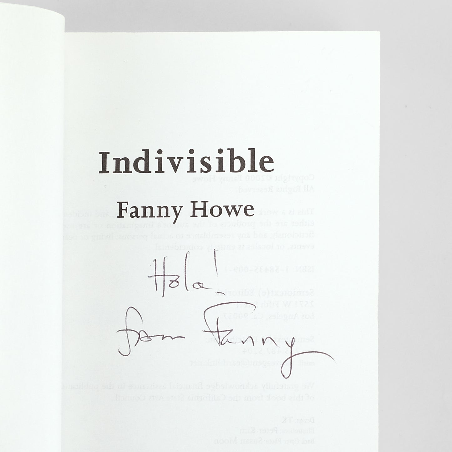 HOWE, Fanny