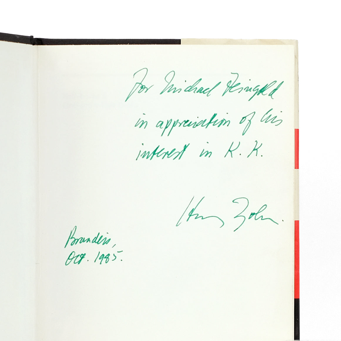 KRAUS, Karl; Harry Zohn, ed.