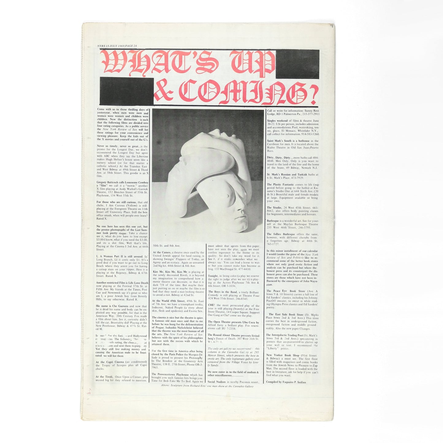 MELMOTH, D.; S. Edward and Steven Heller, publishers