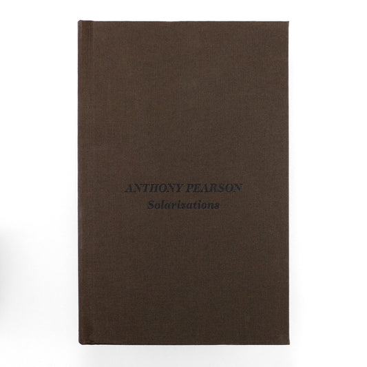 PEARSON, Anthony; Tim Griffin, essay; John Rasmussen, interview