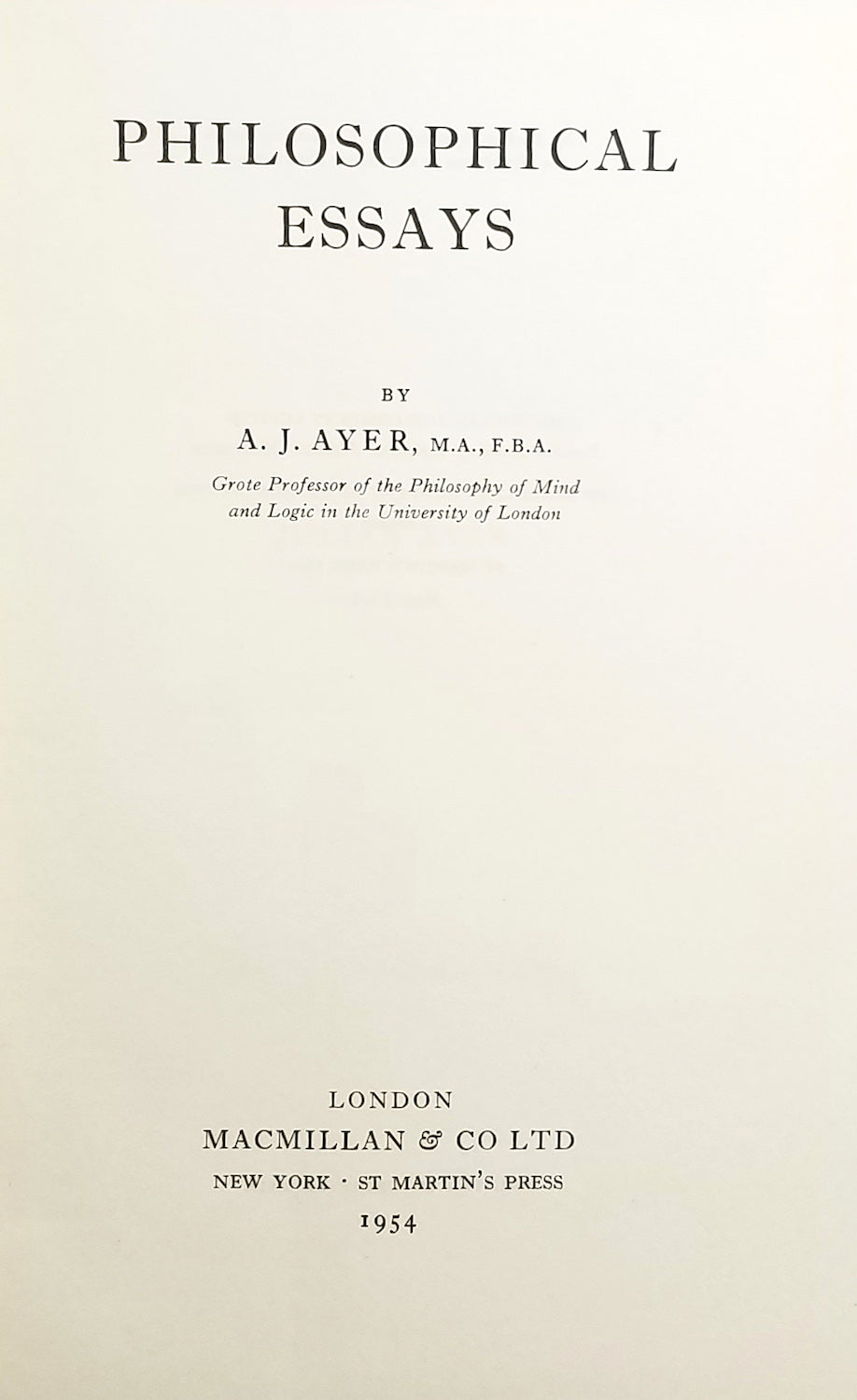 Ayer, A. J.