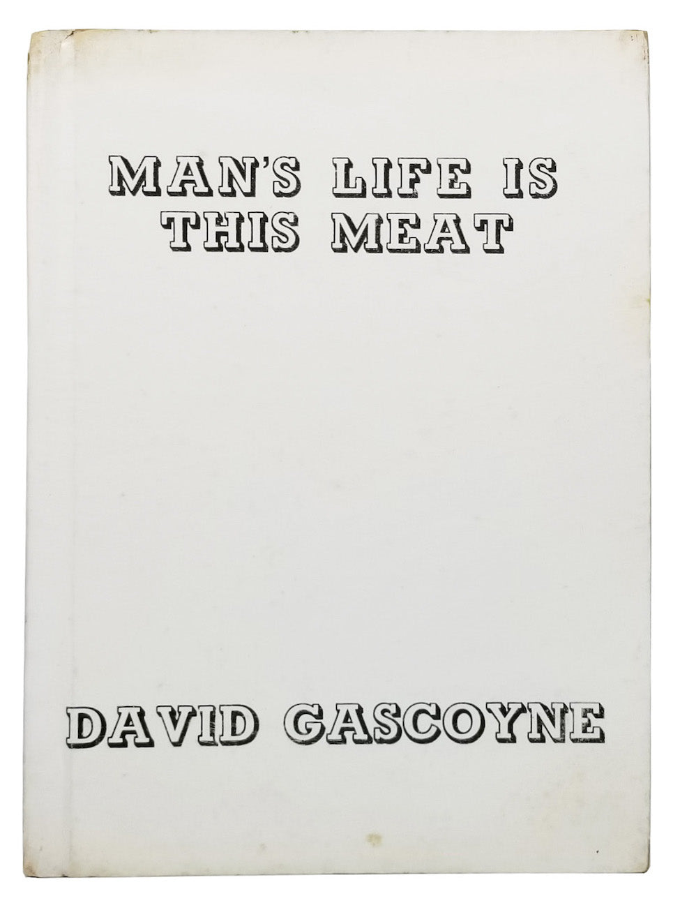 GASCOYNE, David