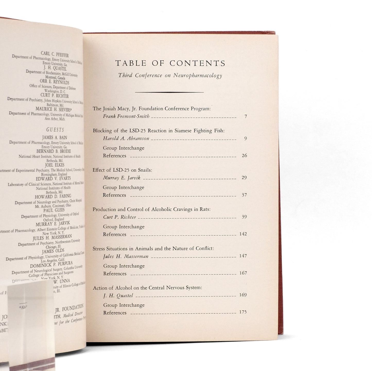 ABRAMSON, Harold A., ed.