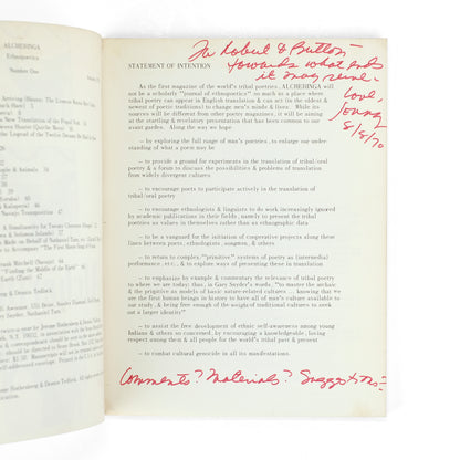 ROTHENBERG, Jerome, and Dennis Tedlock, eds.
