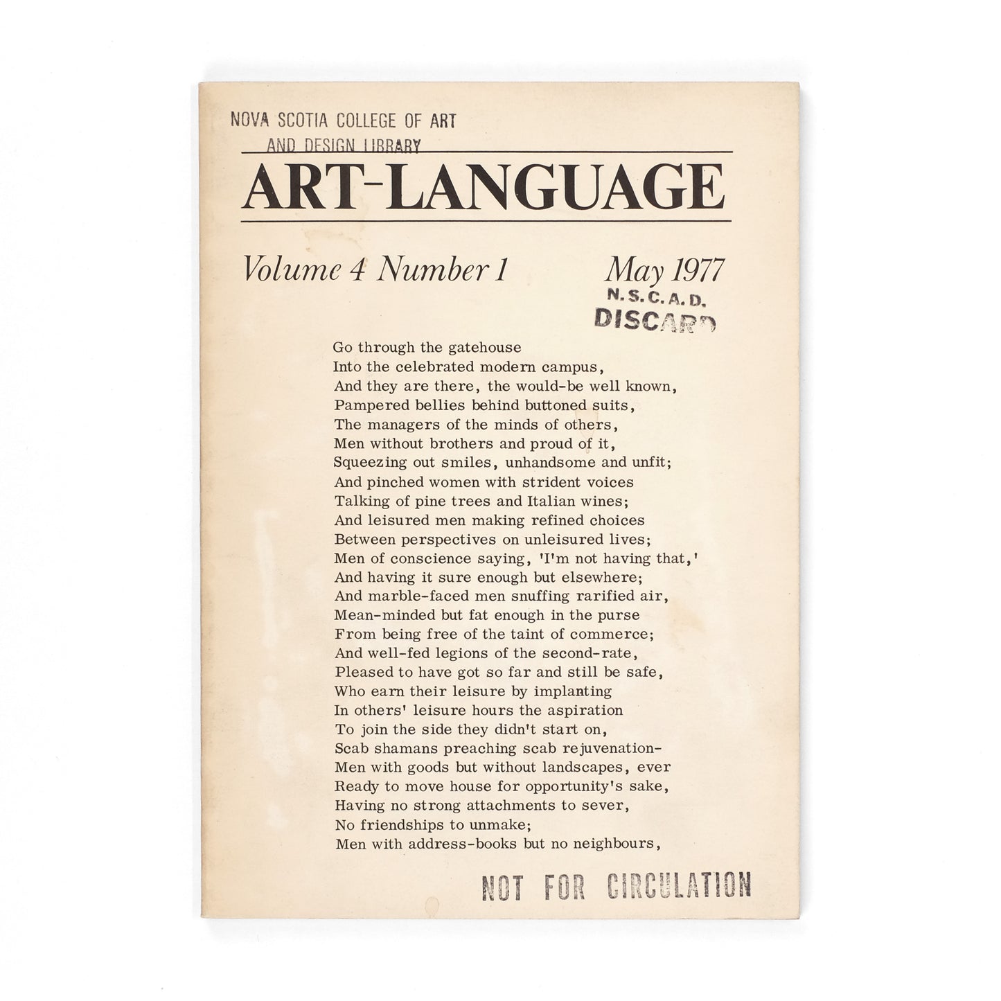 ART & LANGUAGE