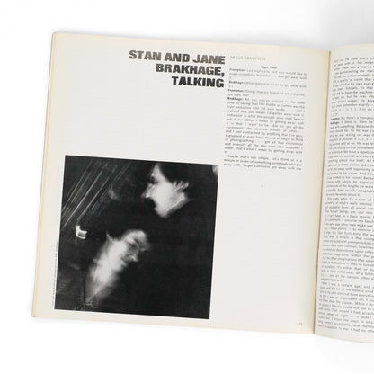 COPLANS, John, ed; Annette Michelson, guest ed.