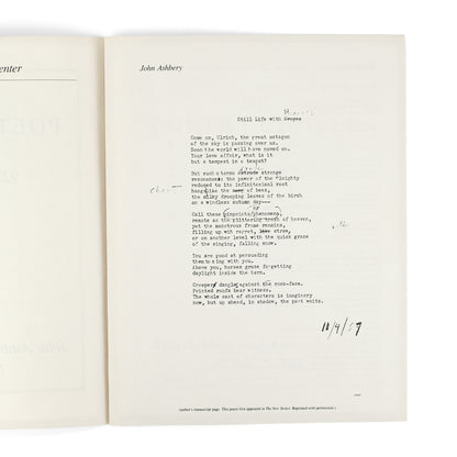 ASHBERY, John and James Schuyler