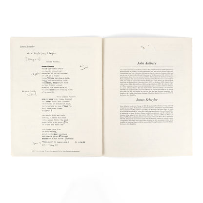 ASHBERY, John and James Schuyler