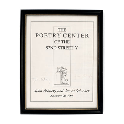 ASHBERY, John and James Schuyler