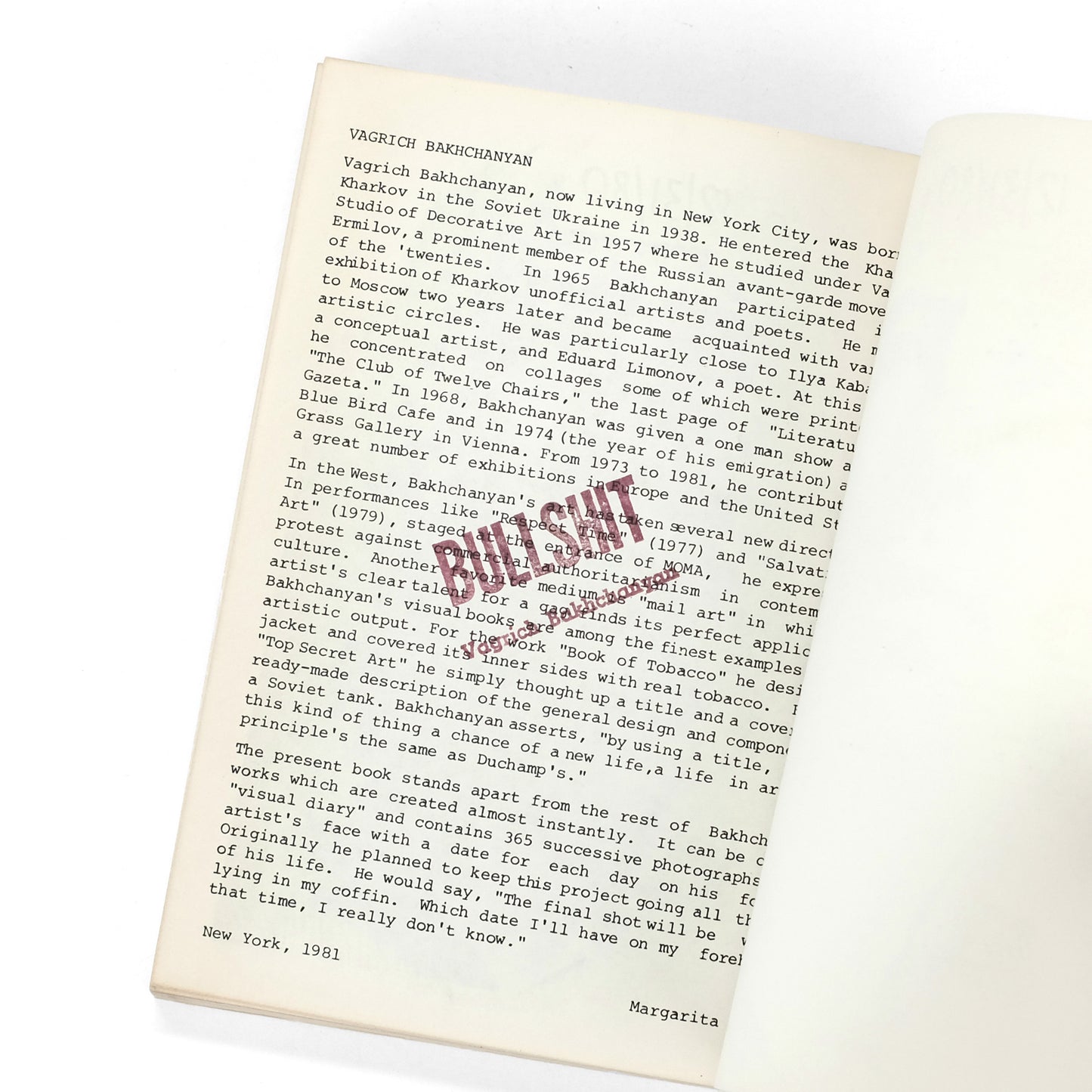 BAKHCHANYAN, Vagrich