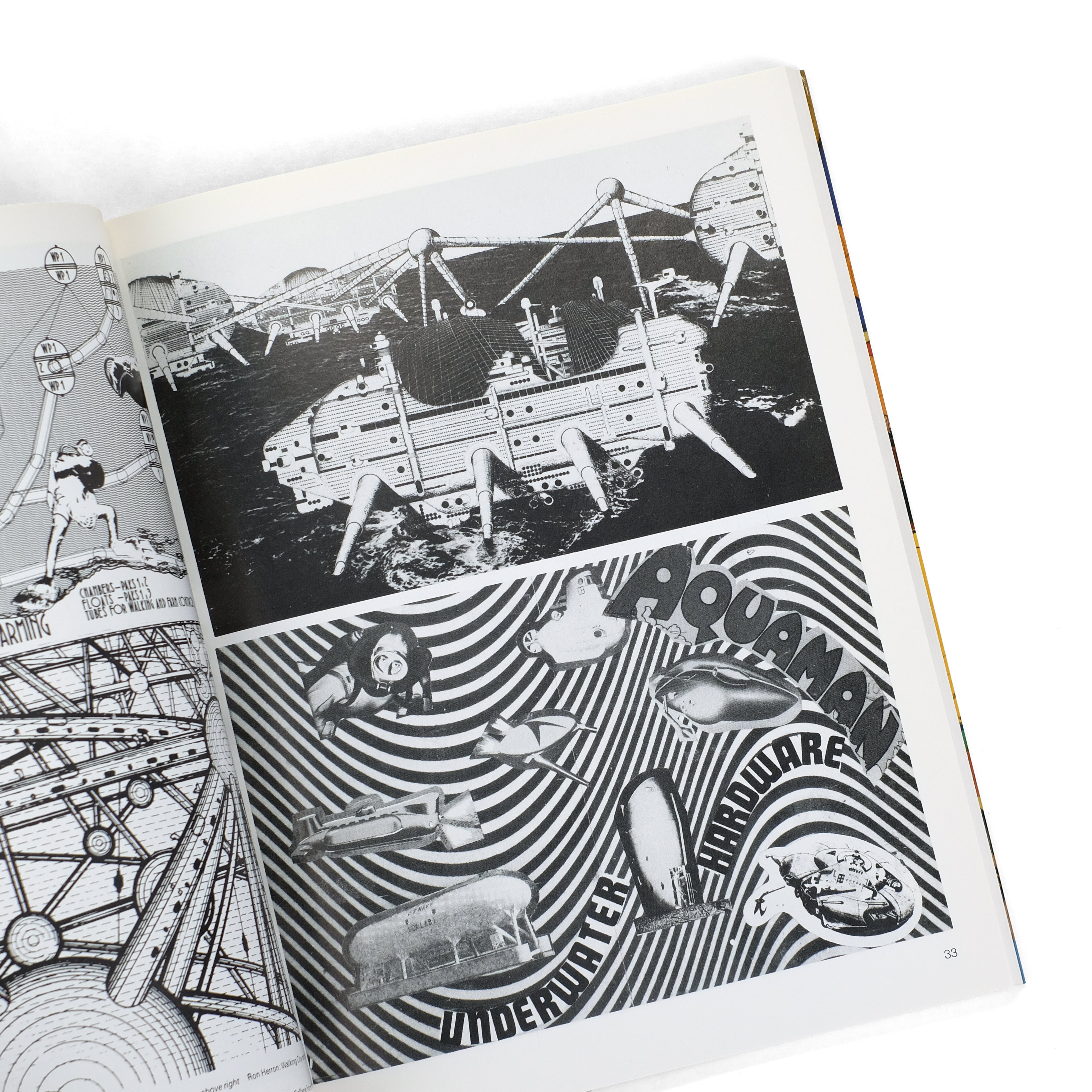 ARCHIGRAM 作品集 Archigram / Peter Cook, et al. / 1991 Reprint Edition – Dividing