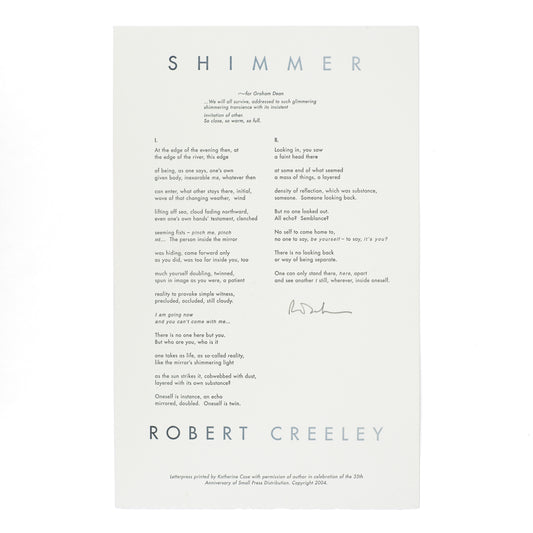CREELEY, Robert