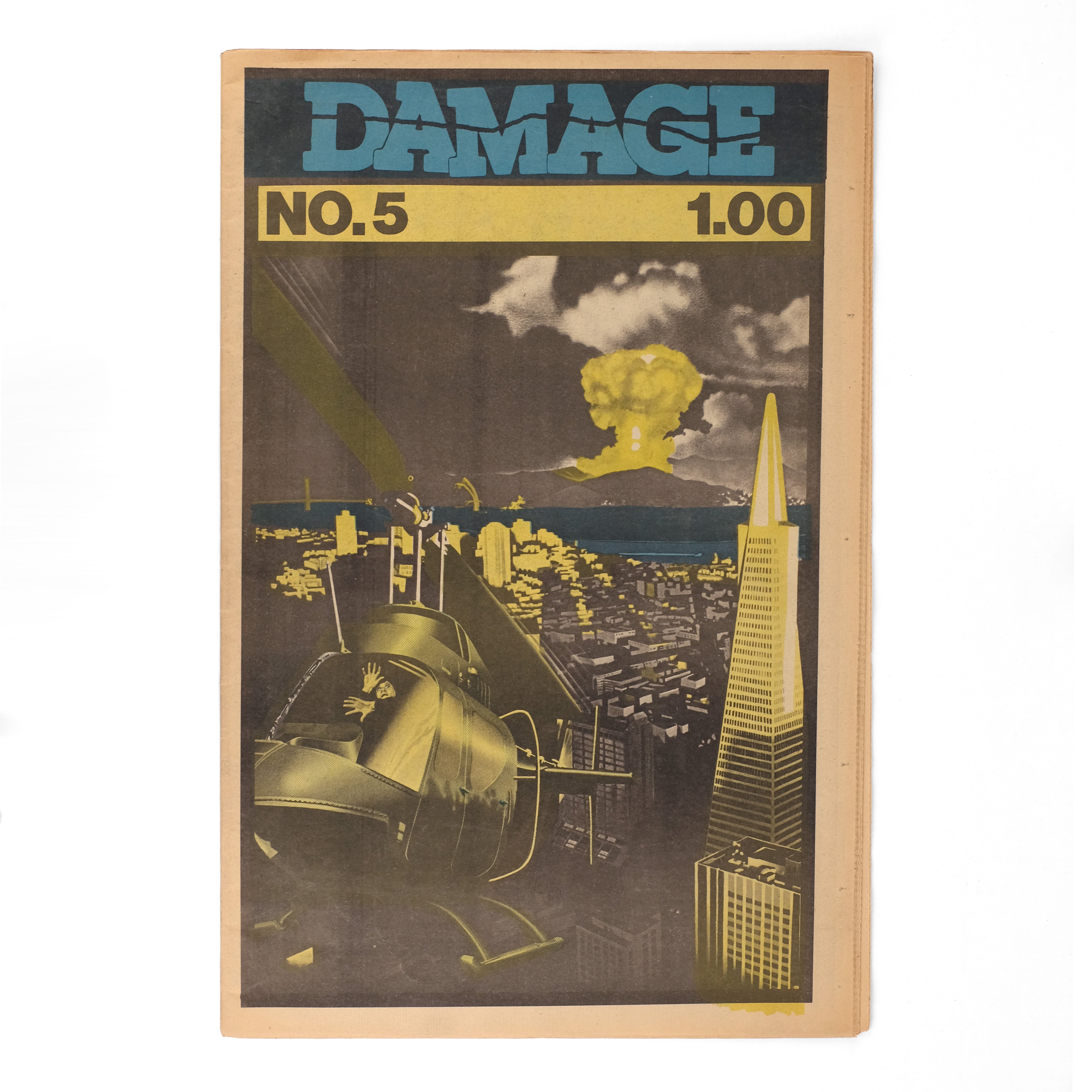 Damage Magazine, Vol. 1, No. 5 / SF Punk & New Wave Zine 1980