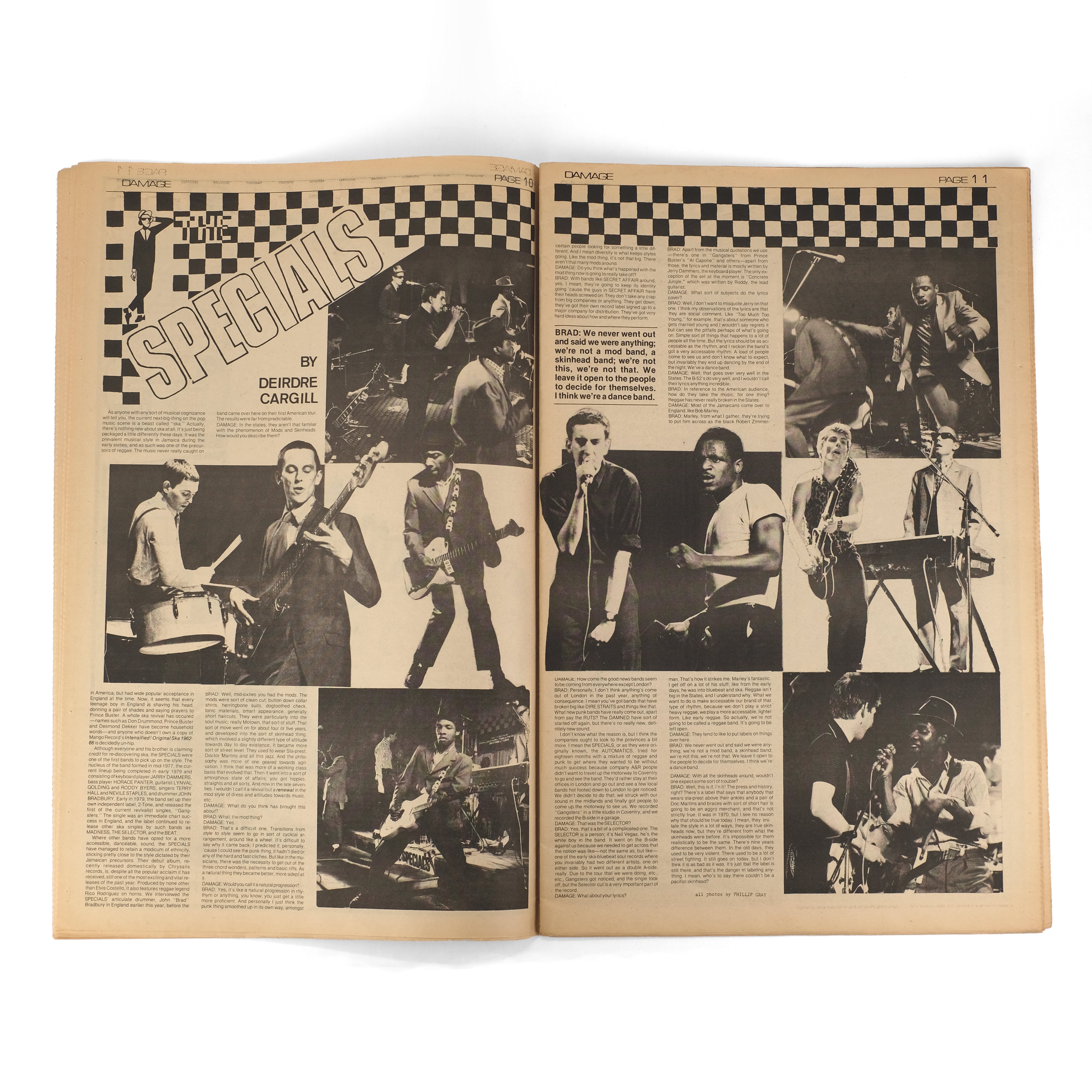Damage Magazine, Vol. 1, No. 5 / SF Punk & New Wave Zine 1980