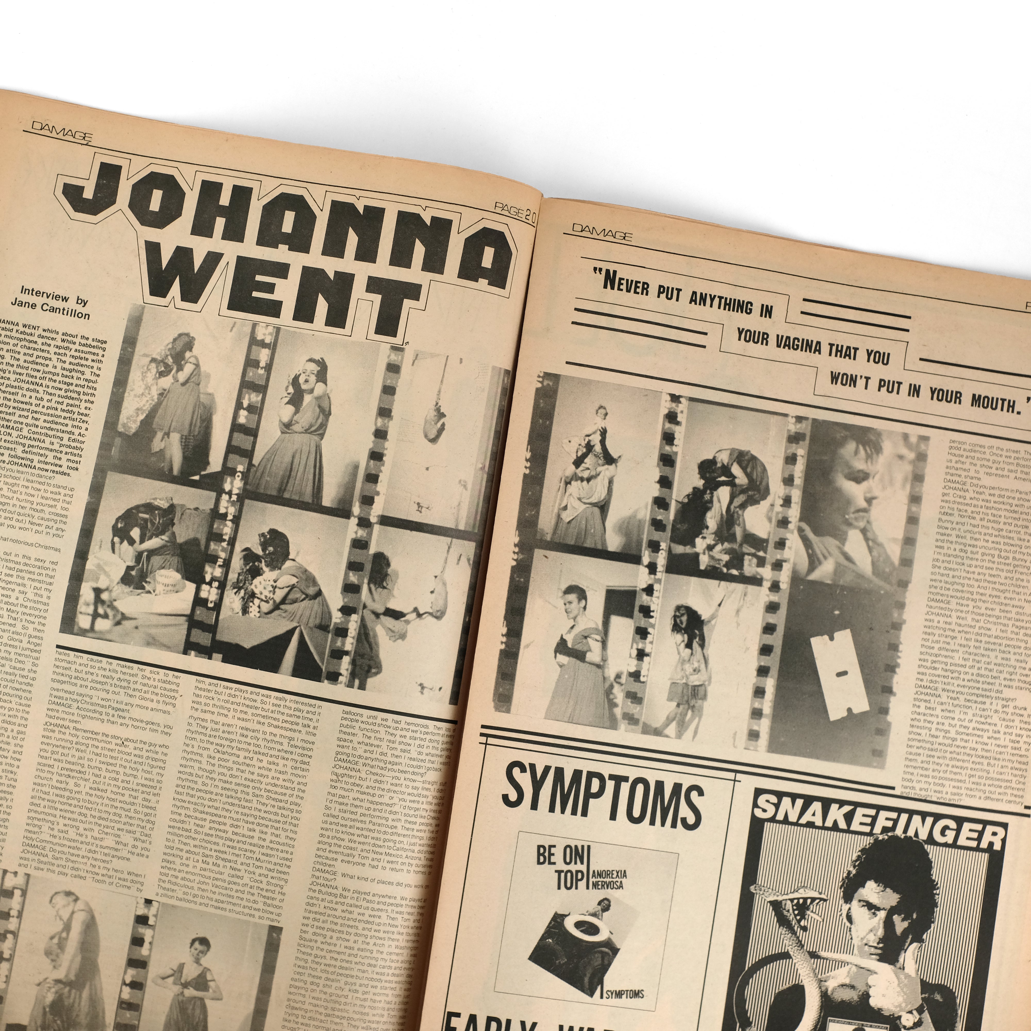 Damage Magazine, Vol. 1, No. 5 / SF Punk & New Wave Zine 1980