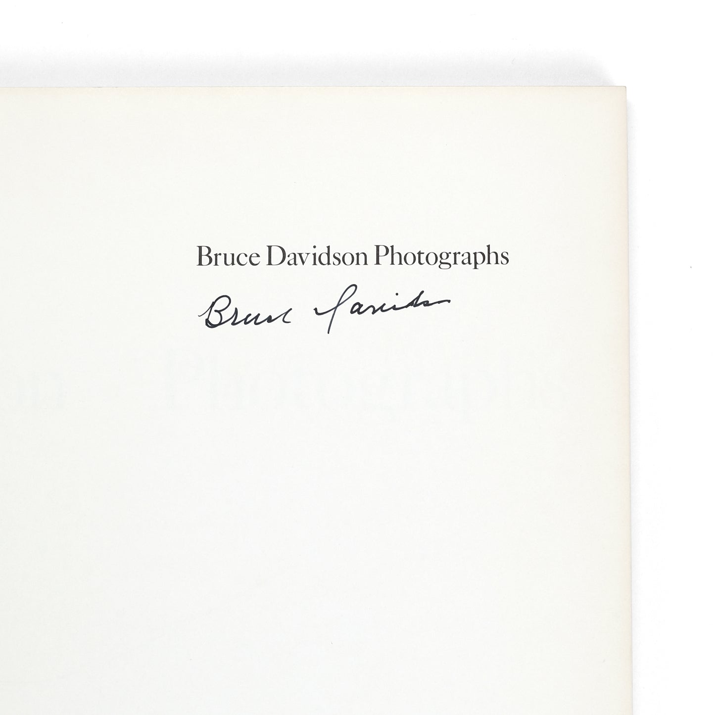 DAVIDSON, Bruce