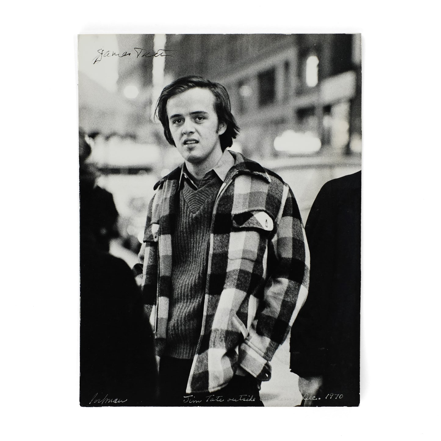[TATE, James]; Elsa Dorfman, photographer