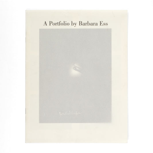 ESS, Barbara; Lynne Tillman, text