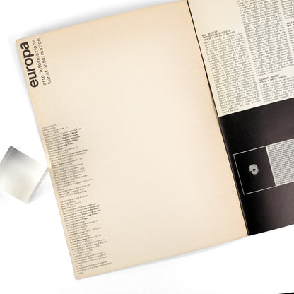 [EXPORT, Valie]; Ferruccio Fata, ed.