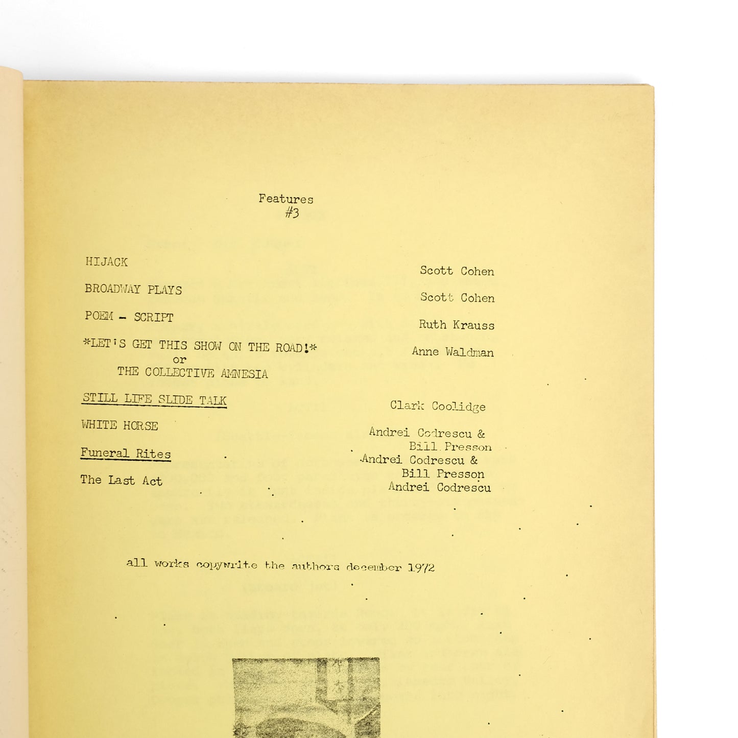 [PRESSON, Bill, ed.]