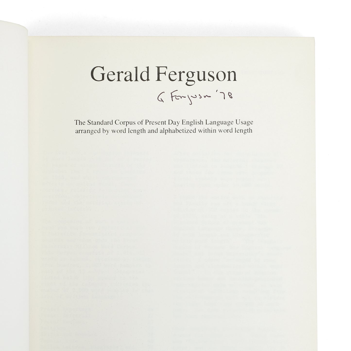 FERGUSON, Gerald