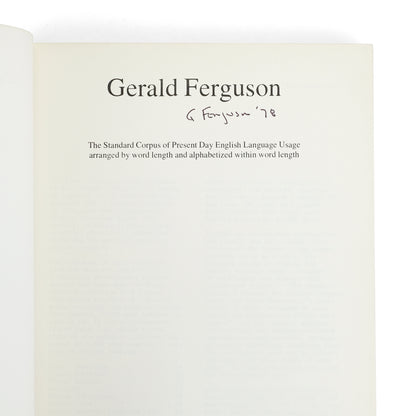 FERGUSON, Gerald
