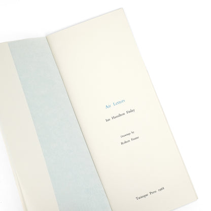 FINLAY, Ian Hamilton; Robert Frame, illus.