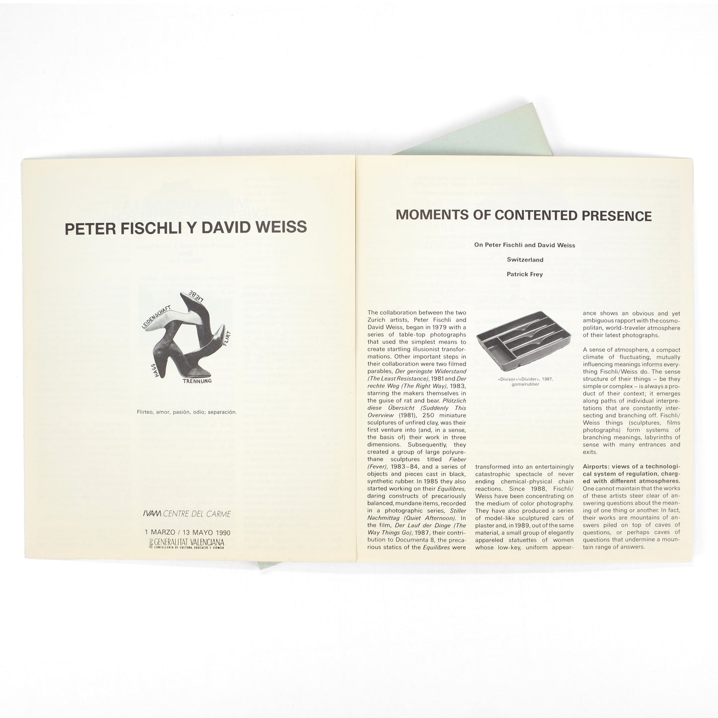 FISCHLI, Peter, and David Weiss