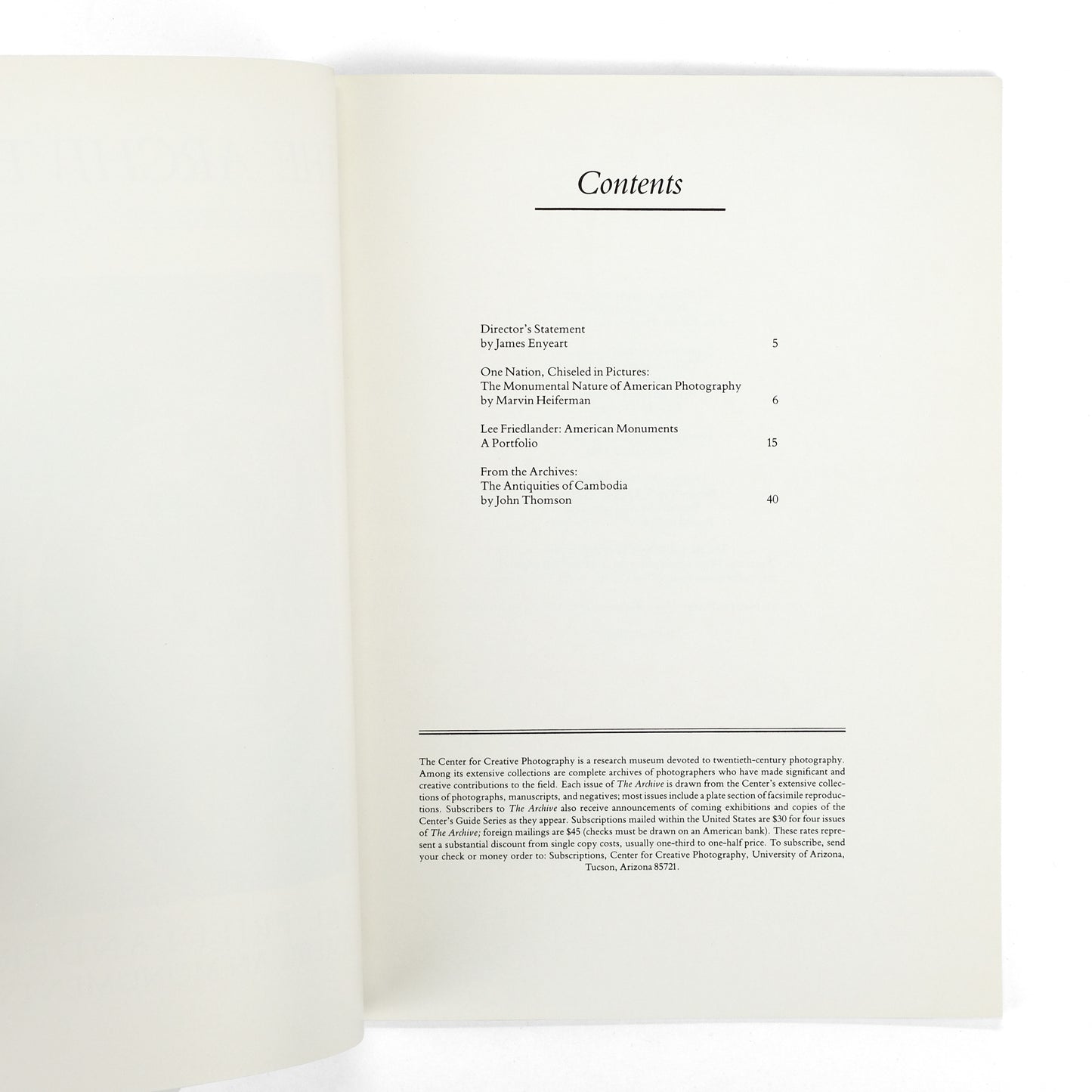 FRIEDLANDER, Lee, et al.