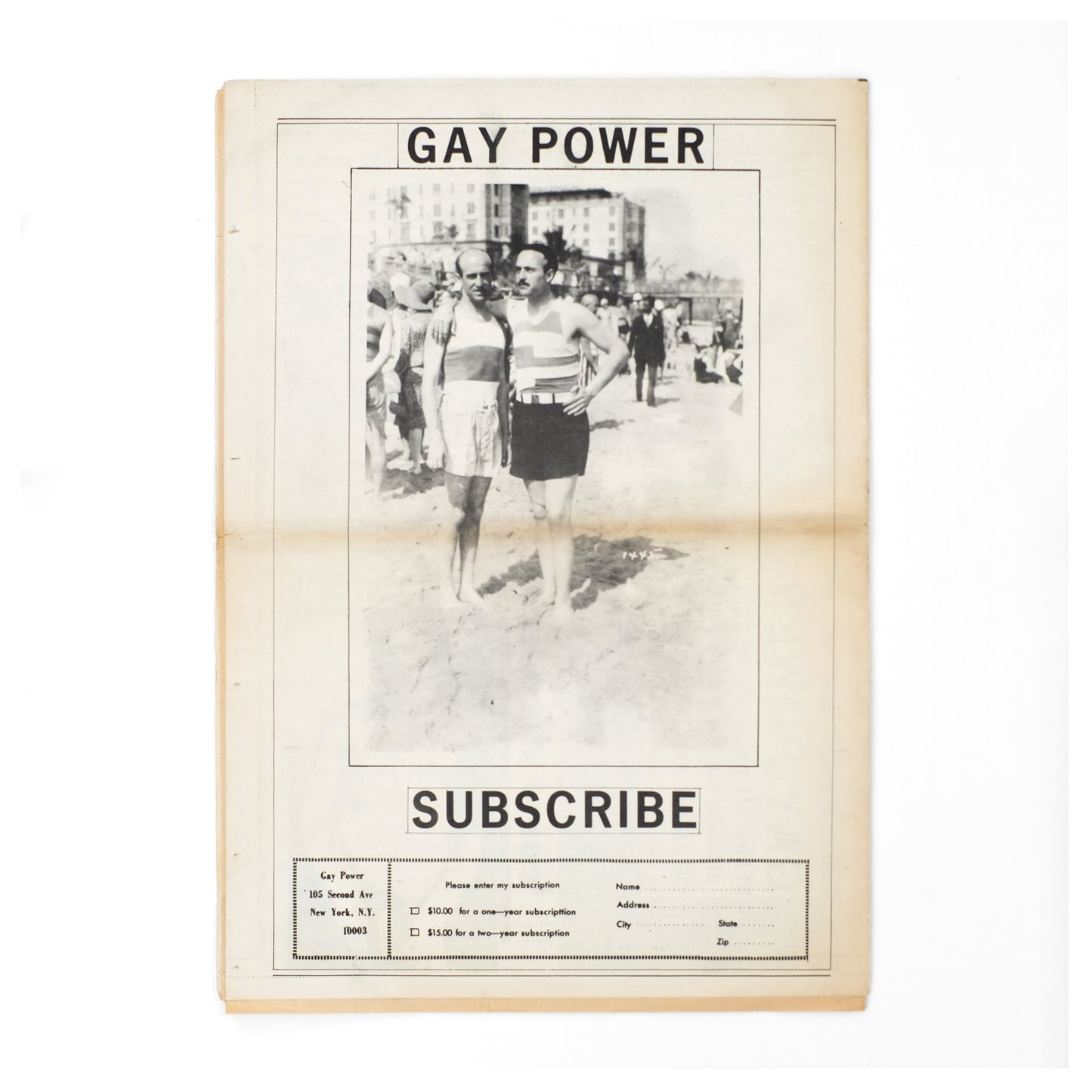 HEYS, John, ed; Taylor Mead, Claes Oldenburg, et al., contributors