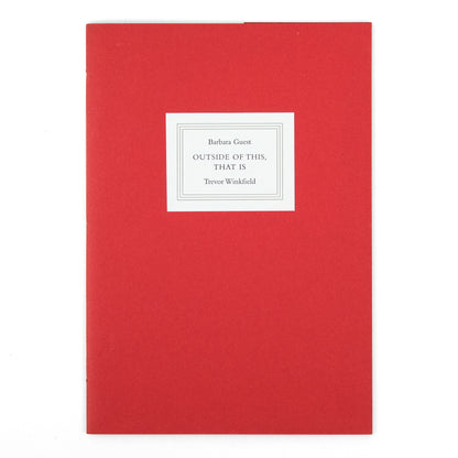 GUEST, Barbara; Trevor Winkfield, illus.