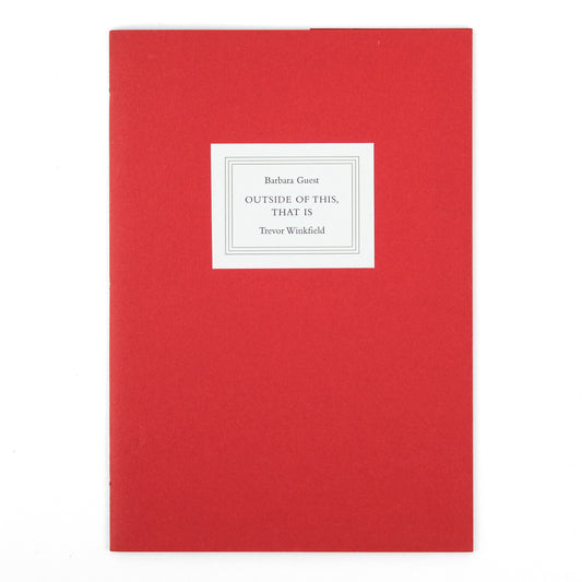 GUEST, Barbara; Trevor Winkfield, illus.