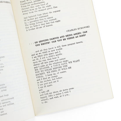 BUKOWSKI, Charles, et al.; E. V. Griffith, ed.