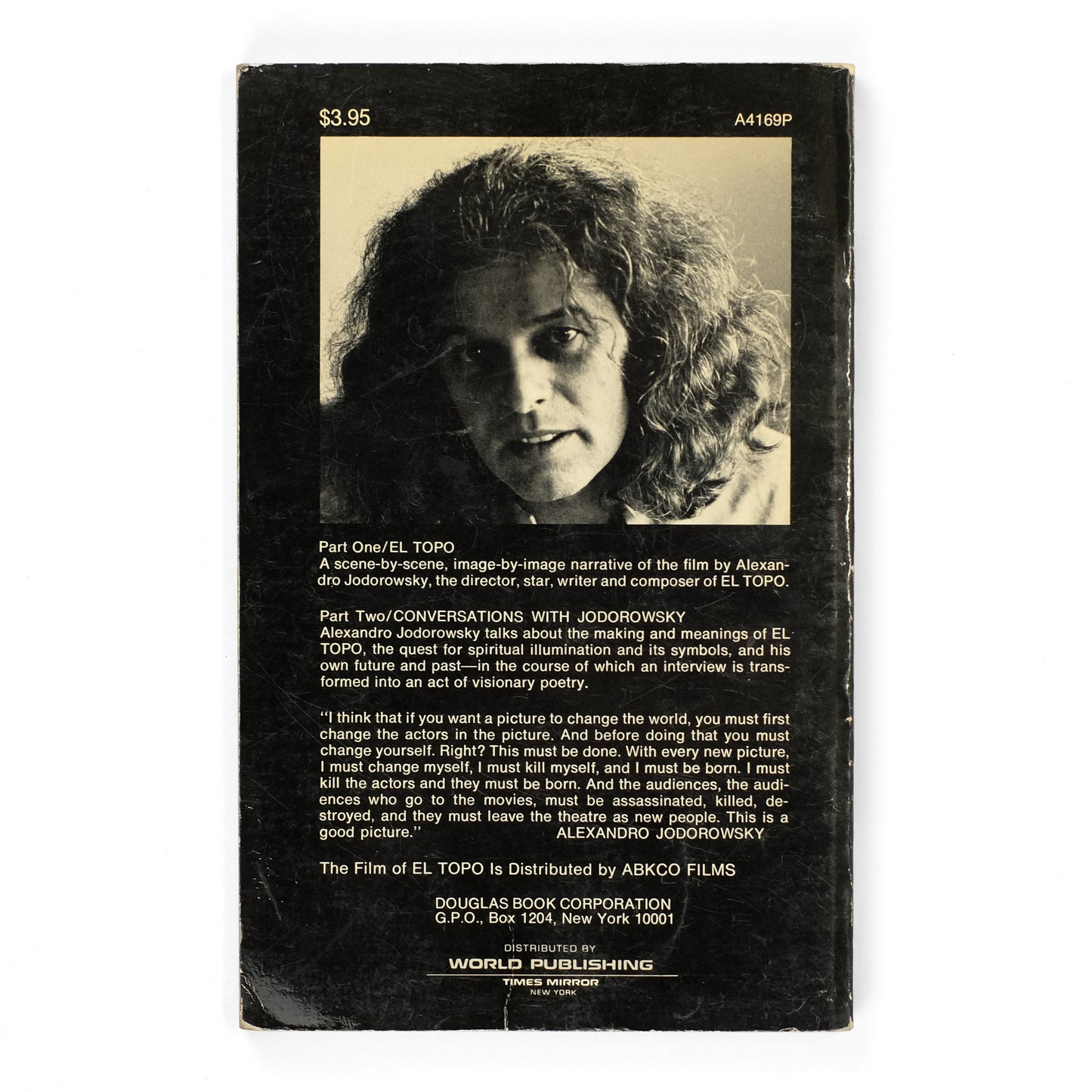 JODOROWSKY, Alexandro; Ross Firestone, ed.