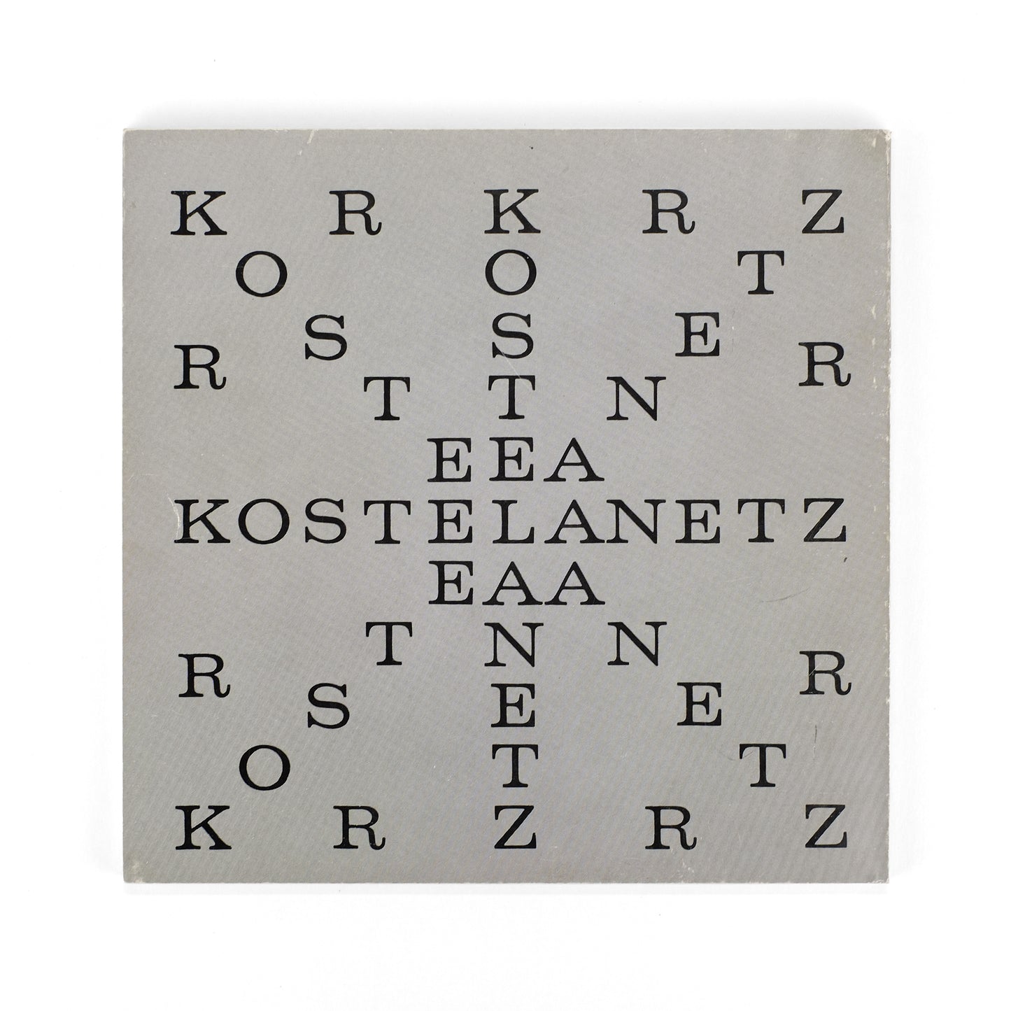 KOSTELANETZ, Richard