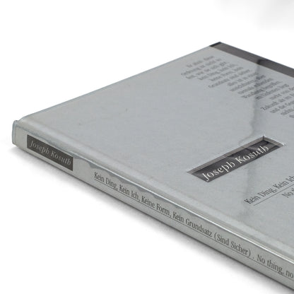 KOSUTH, Joseph; Renate Damsch-Wiehager, ed.