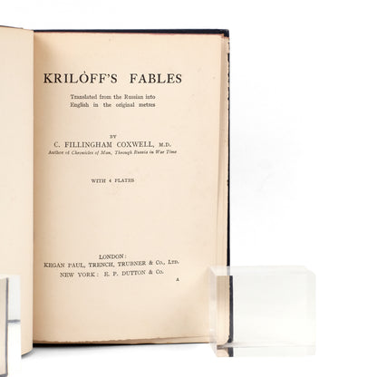 KRILÒFF, Ivàn; C. Fillingham Coxwell, trans.