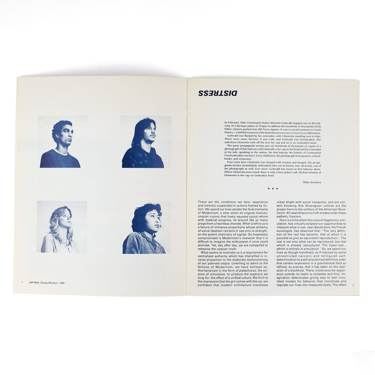 LAWLER, Louise, catalog design; Ronald Jones, text and curation