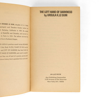LE GUIN, Ursula K.