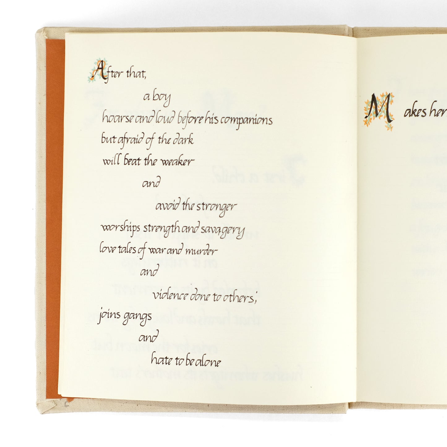 [WOLFE, Thomas]; Allison Nair, design and lettering