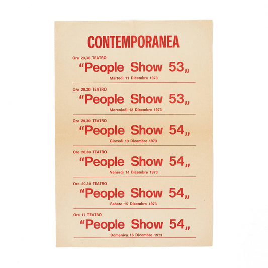 PEOPLE SHOW